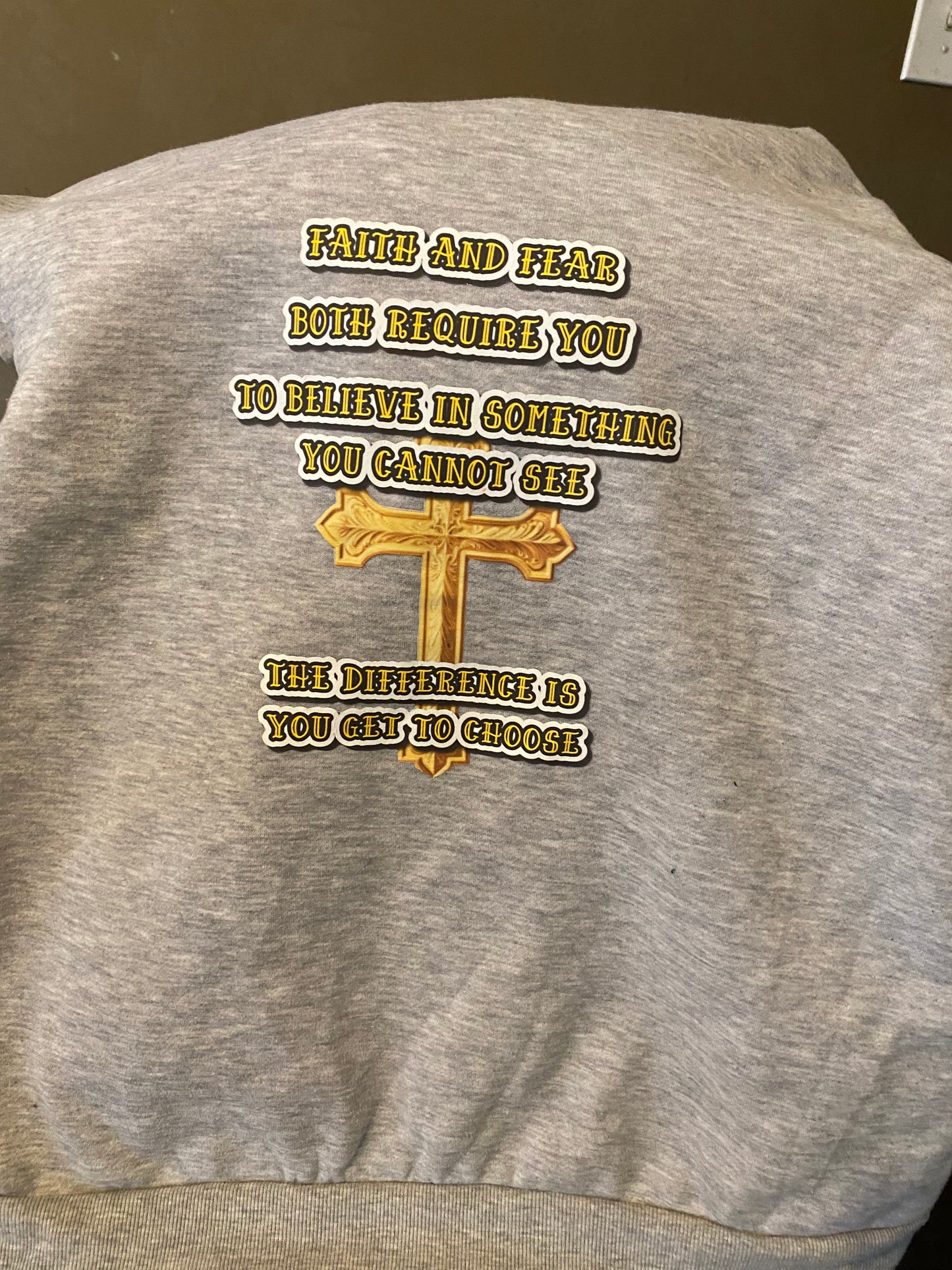 Fear And Faith Hoodie